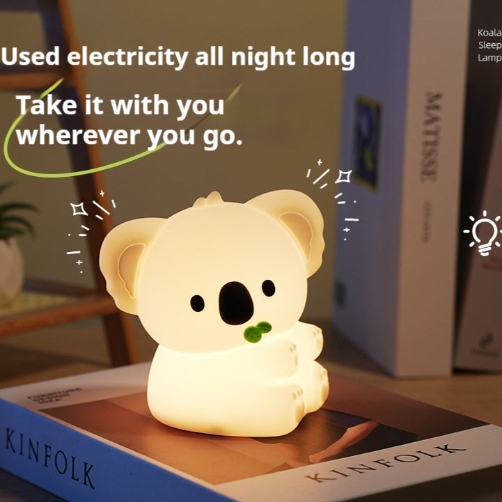 Popular Koala Small Night Lamp Night Light Cute Ornaments USB Rechargeable