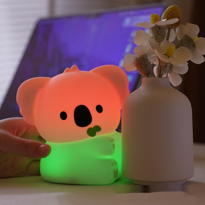 Popular Koala Small Night Lamp Night Light Cute Ornaments USB Rechargeable