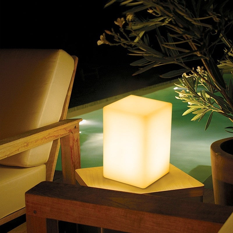 Desktop Square Charging Small Night Lamp Children