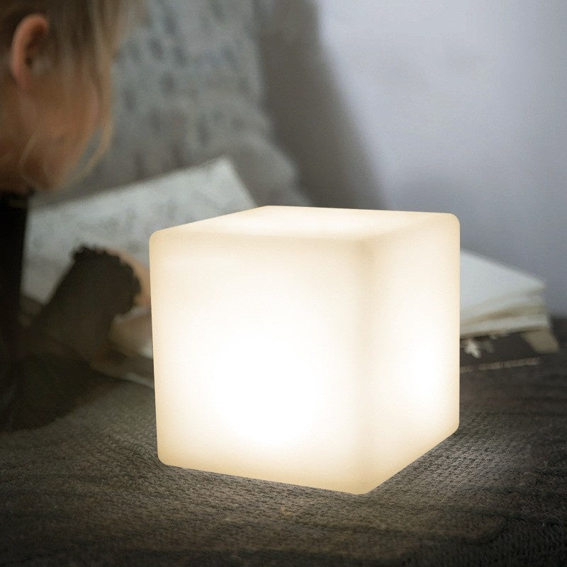 Desktop Square Charging Small Night Lamp Children
